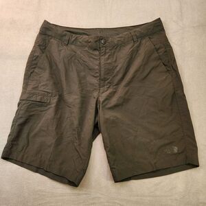 The North Face Horizon 2.0 Shorts Men's 36 Dark Gray Hiking Cargo Nylon Outdoor